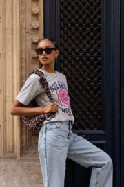 My Jewellery grijs T-shirt "Rue Saint Honore"