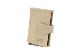 Bear design Pasjeshouder 'Elsie' feather woven