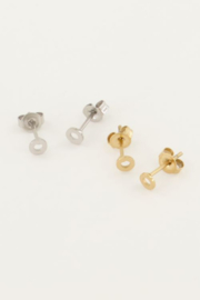 My Jewellery oorbellen | oorbellen studs open rond zilver*