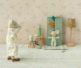 Maileg kast muis soft blue