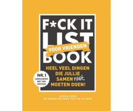 F*ck it list book voor vrienden