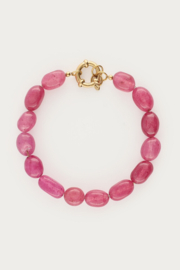 My Jewellery Paarse armband met kralen