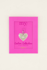 My Jewellery bedel | lucky in love charm zilver