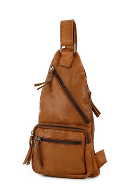 Bear Design crossbody rugzak "Nolani" cognac
