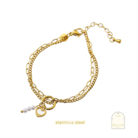 Go Dutch Label armband Pendants Ring Bracelet goud