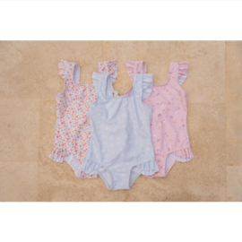 little dutch zwempak met ruches | daisy blue