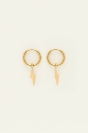 My Jewellery oorbellen | oorringen met bliksem goud