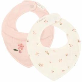 Little Dutch 2-pack Bandana slab - Wit - Fairy Garden - Fairy Blossom