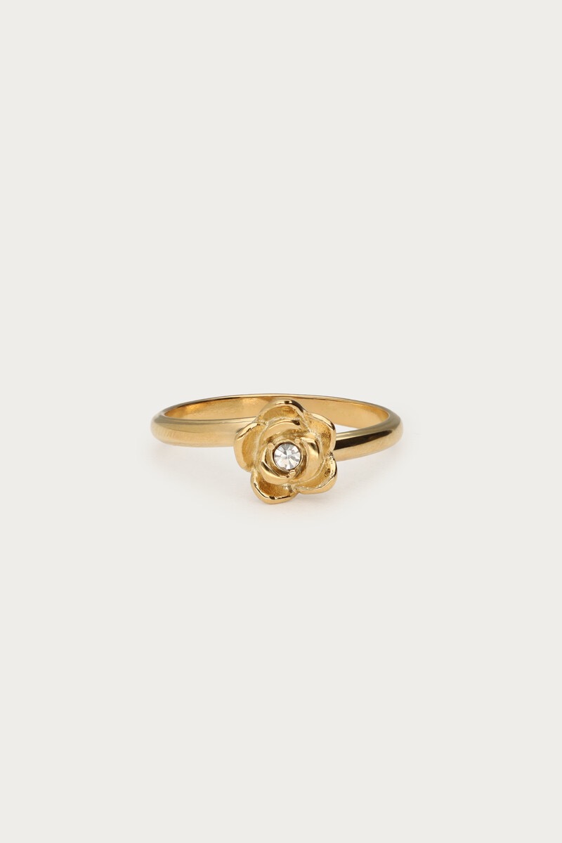My Jewellery Botanical ring met ranonkel bloem