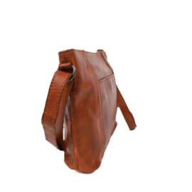 Bear Design kleine schoudertas 'Zoë' cognac