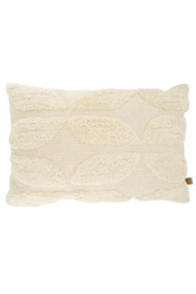 zusss kussen tufted patroon 60x40cm off white