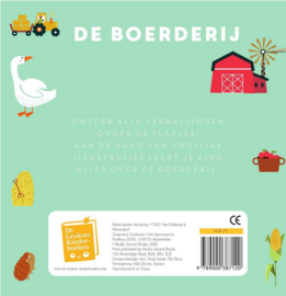 Boek De boerderij| flappenboekje karton