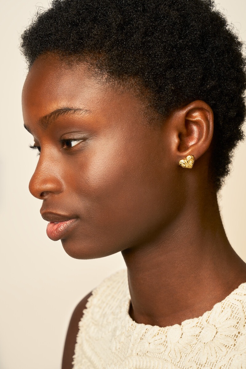 My Jewellery Botanical studs bloemen hart groot