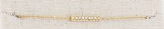 my jewellery armband | Stras staafje met steentjes goud*