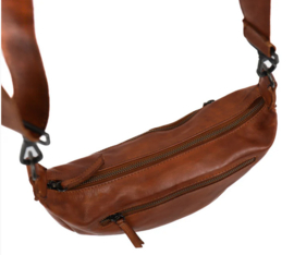 Bear Design crossbody 'Clara' cognac