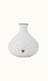 Zusss Vaasje terracotta hartje