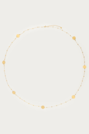 My Jewellery Bold lange ketting met munten