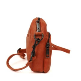 Bear design Unisex schoudertasje 'peggy' apricot