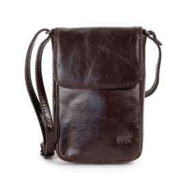 Bear Design Telefoontasje 'Millie' brown