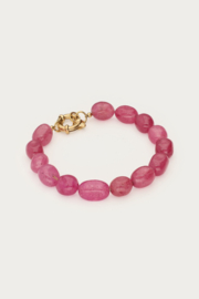 My Jewellery Paarse armband met kralen