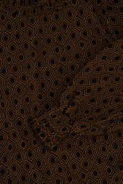 zusss blouse met col in crinkle stof met blockprint