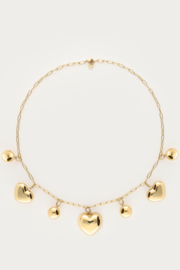 My Jewellery Bold ketting met hartjes en bolletjes