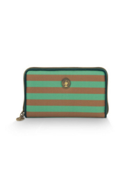 Pip Studio Willow Wallet Stripe Green