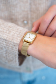 My Jewellery Horloge witte vierkante wijzerplaat