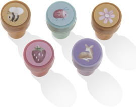 Little Dutch fairy garden stempel set 16 stuks