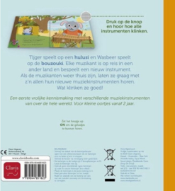 Vrolijke muziekmakers op reis | geluidenboekje