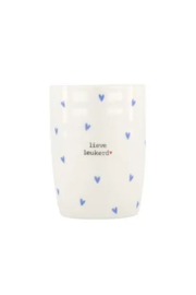 Zusss koffiemok hartjes lieve leukerd