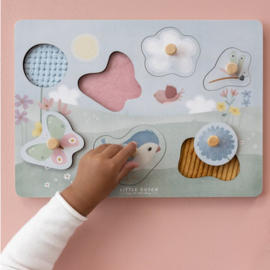 Little Dutch voelpuzzel | flowers en butterfies