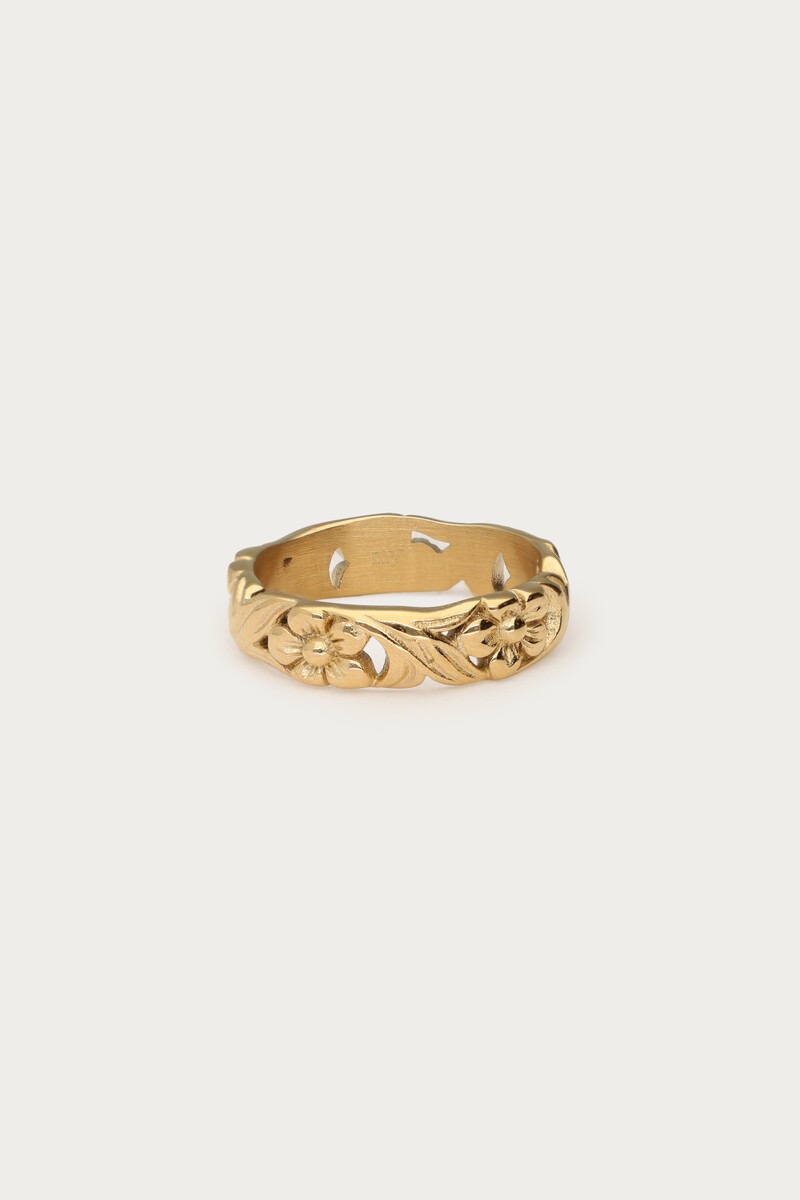 My Jewellery Botanical ring met vintage bloemen