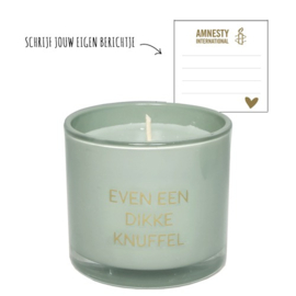 my flame  sojakaars even een dikke knuffel