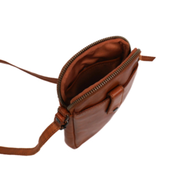 Bear Design telefoontasje 'Sev' cognac