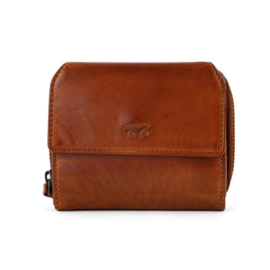 Bear Design portemonnee 'Britt' cognac