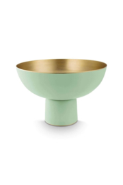 Pip Studio Hoge Schaal Metaal Mat Heldergroen 20cm