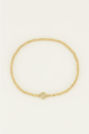 My Jewellery armband | armband zodiac elastiek goud
