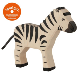 Holztiger zebra groot
