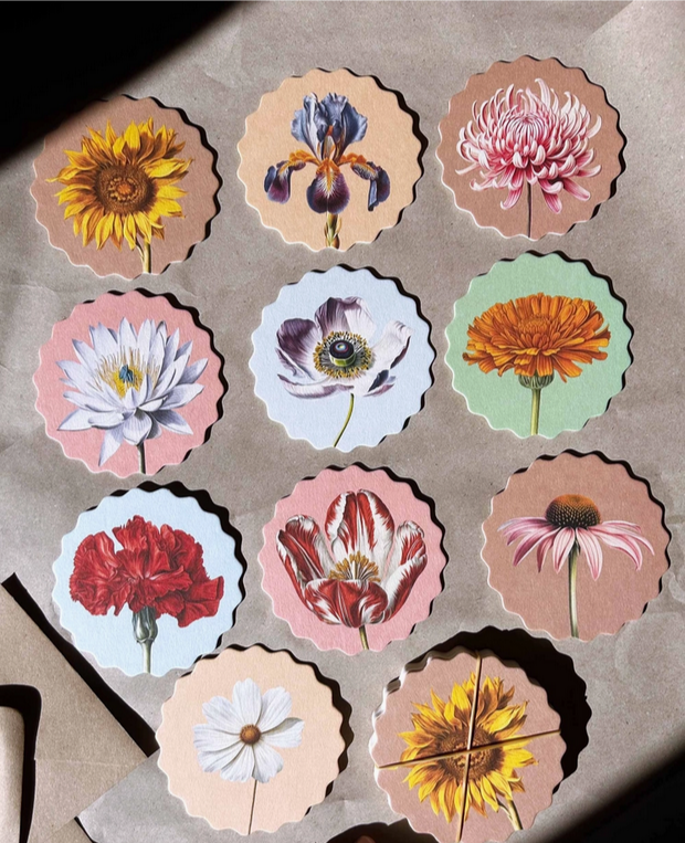 good prints onderzetterset Bloemen