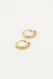 My Jewellery oorbellen | oorringen kleine bolletjes goud