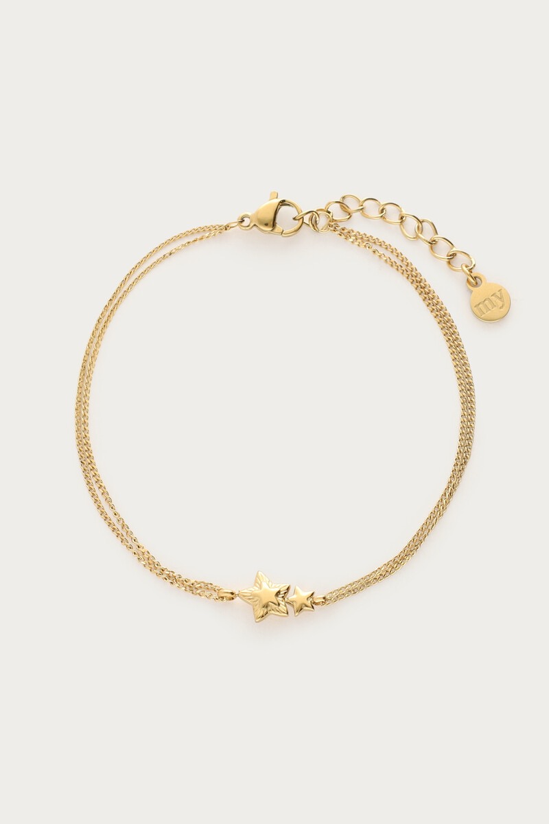 My Jewellery special armband "you are strong" goud