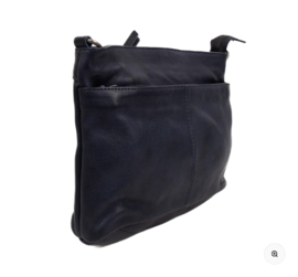 Bear design Schoudertasje 'Ashley' Navy blue