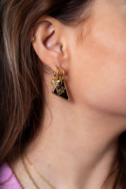 My jewellery oorbellen | goud candy couture hearts