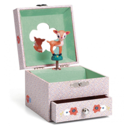 Djeco sieraden muziekdoosje | hertje in het bos
