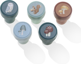 Little Dutch forest friends stempel set 16 stuks