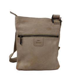 Bear design Schoudertasje 'Doris' taupe