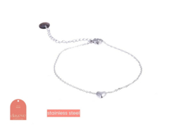 Go Dutch Label Heart Bracelet - RH