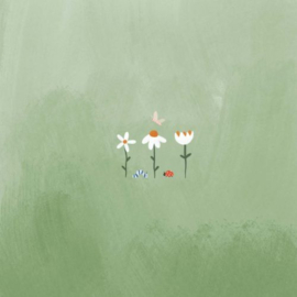 wenskaart studio noorderlicht 3 bloemen