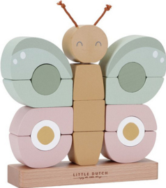 Little Dutch houten stapelaar | vlinder.